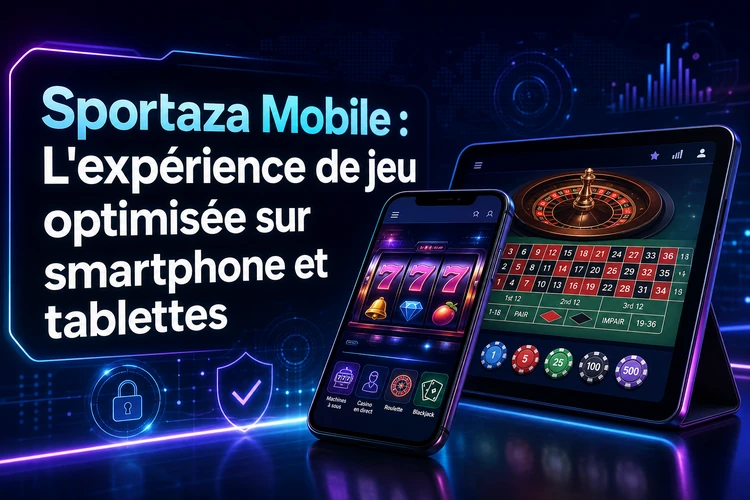 Sportaza Mobile: L'expérience de jeu optimisée sur smartphone et tablettes